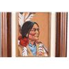 Image 2 : Original Acrylic on Board of Indian Chief