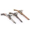 Image 8 : Lot of Three Replica Flintlock Pistols