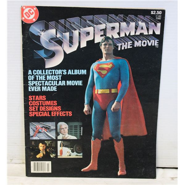 DC SUPERMAN THE MOVIE COLLECTOR