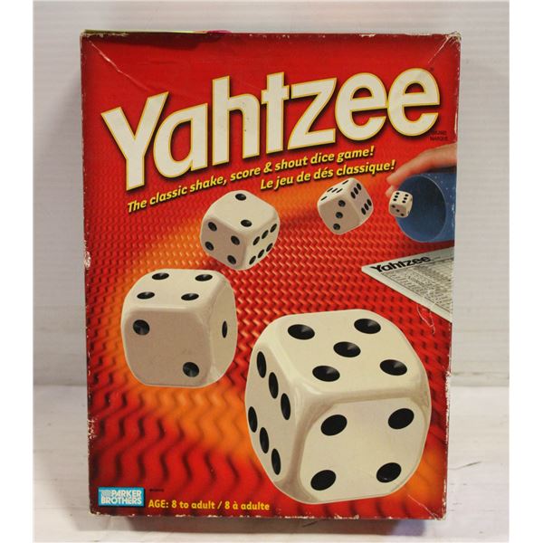 VINTAGE PARKER BROTHERS YAHTZEE GAME