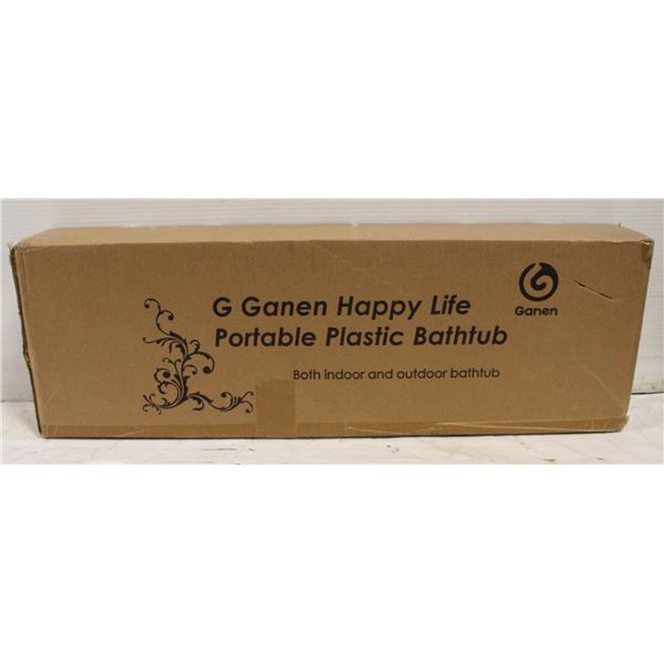 PORTABLE INFLATABLE PLASTIC ICE BATHTUB 29?