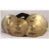 Image 1 : SET OF 4 SABIAN CYMBALS