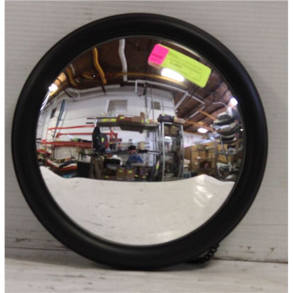 CONVEX WALL MOUNT DECORATIVE 11" MIRROR