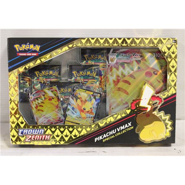 SEALED POKEMON CROWN ZENITH PIKACHU VMAX BOX