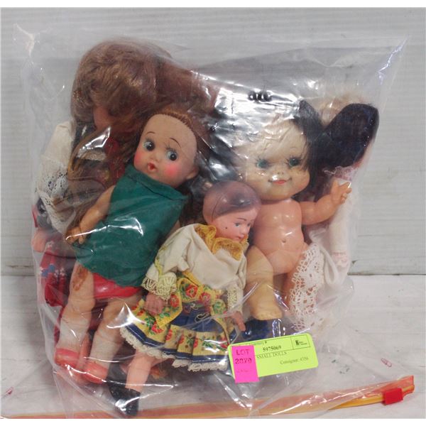 VINTAGE SMALL DOLLS