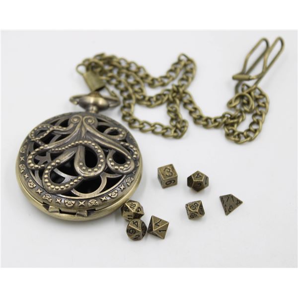 SET OF DICE - INSIDE ILLITHID PENDANT (POCKET