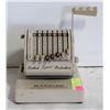 Image 1 : VINTAGE PAYMASTER RIBBON WRITER BEIGE WORKING