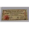 Image 1 : 1913 MEXICO TESORERIA GENERAL DEL ESTADO 25C NOTE