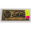 Image 1 : 1900 MEXICO EL BANCO DE GUANAJUAT 10 PESOS NOTE