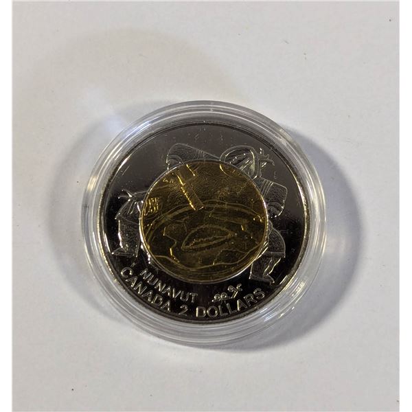 1999 CANADA $2 DOLLARS NUNAVUT COIN