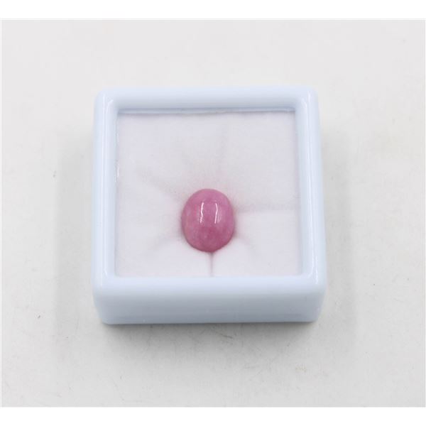 #158-HEATED RED RUBY GEMSTONE 8.10 CT