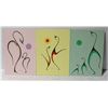 Image 1 : 3 LOCAL ARTIST ESTATE HAIDA NATIVE ART PAINTINGS
