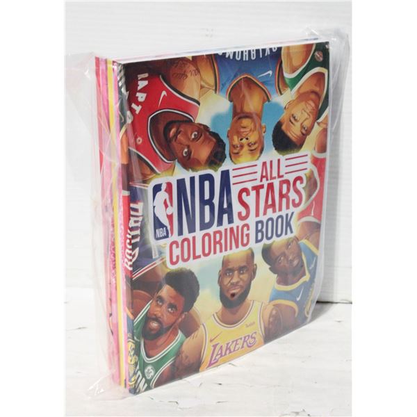 5 NEW ASSORTED CHILDREN'S COLORING BOOKS
