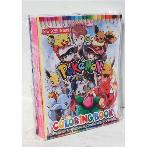5 NEW ASSORTED CHILDREN'S COLORING BOOKS
