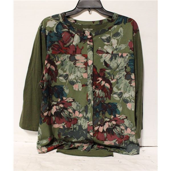 NEW VAN HUSEN XXL SLEEVE GREEN