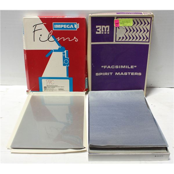VINTAGE FACSIMILE SPIRIT MASTERS AND PPC