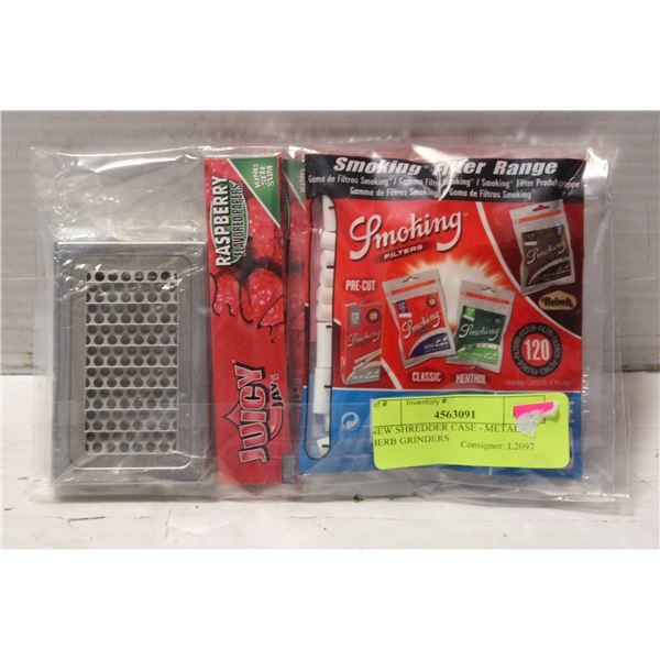NEW SHREDDER CASE - METAL - HERB GRINDERS