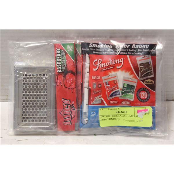 NEW SHREDDER CASE - METAL - HERB GRINDERS