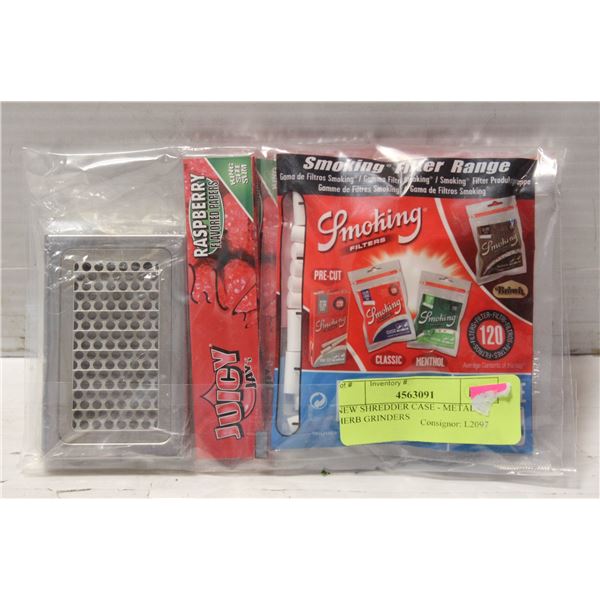 NEW SHREDDER CASE - METAL - HERB GRINDERS