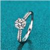 Image 1 : 1 CT GRA CERTIFIED BRILLIANT CUT MOISSANITE
