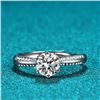 Image 3 : 1 CT GRA CERTIFIED BRILLIANT CUT MOISSANITE