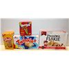 Image 1 : FLAT OF VARIOUS COOKIES AND LUNCH SNACKS