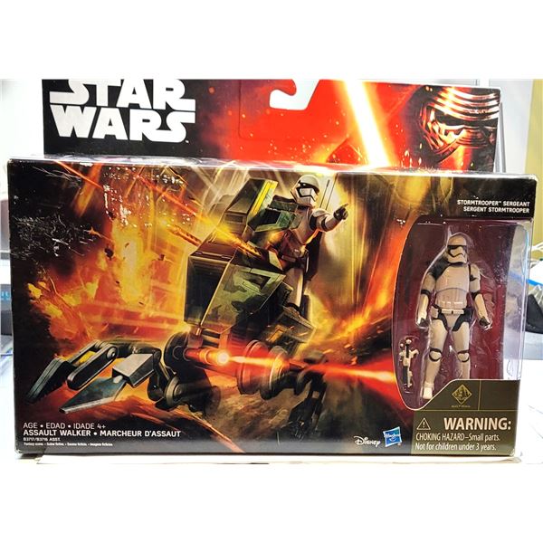 14)  STAR WARS ASSAULT WALKER & STORM TROOPER