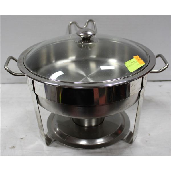 STAINLESS STEEL WARMING TRAY