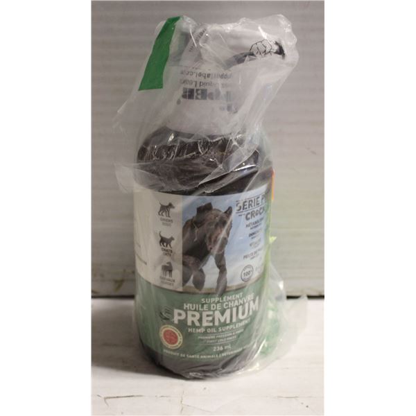 PREMIUM HEMP OIL SUPPLEMENTS - 238ml