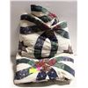 Image 1 : VINTAGE FULL SIZE PATCHWORK QUILT APPROX