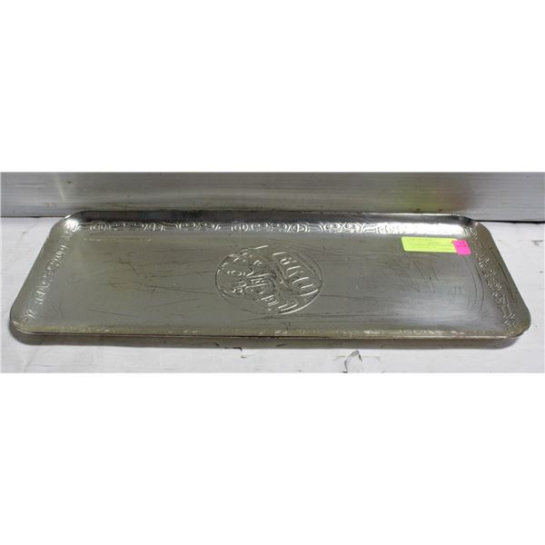 CLARENCE WELLS HAIDA NATIVE ART TRAY 20" X 8"