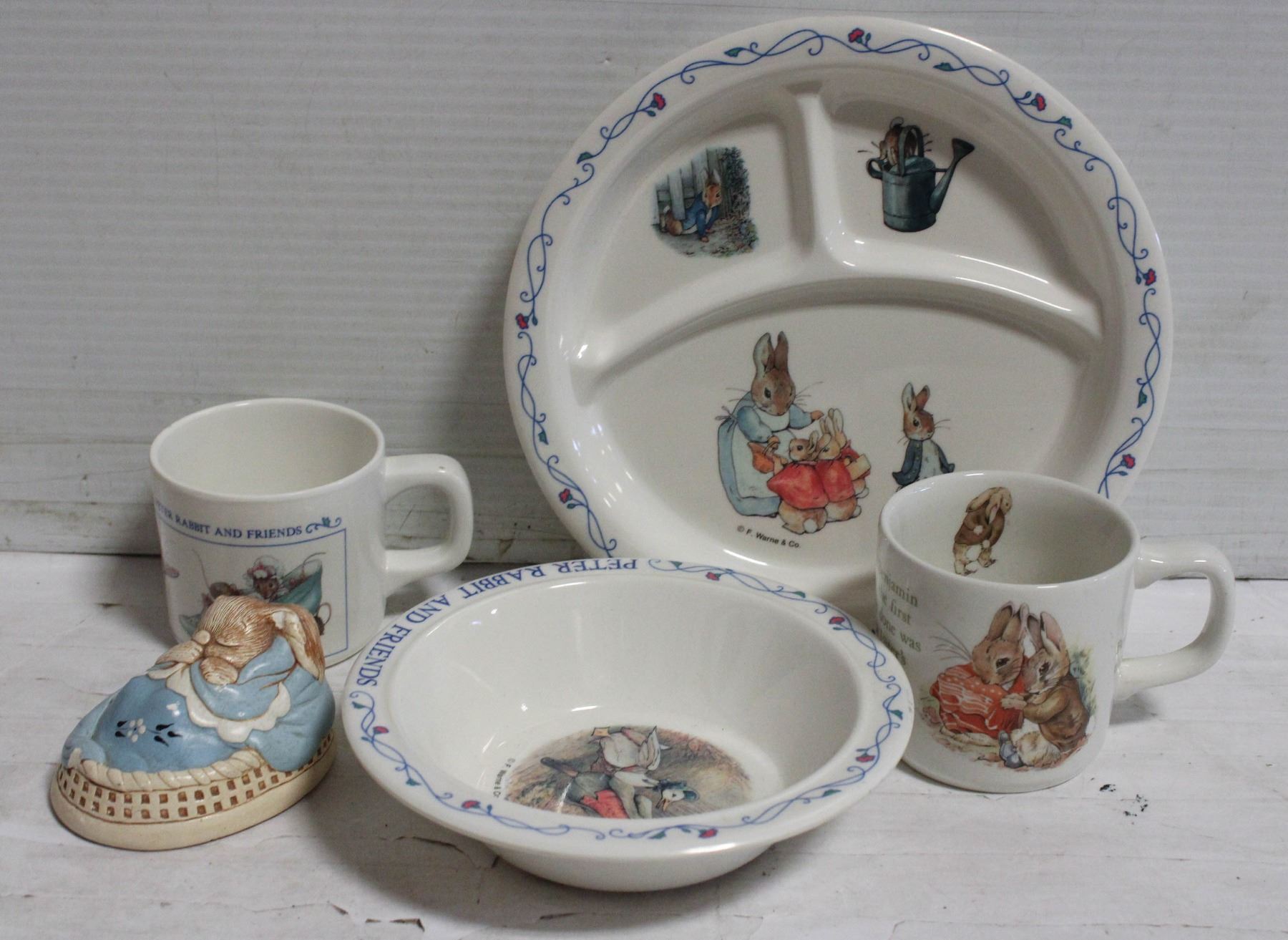 BEATRIX POTTER, PETER RABBIT, & BUNNY