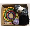 Image 1 : KNITTING LOOM & YARN