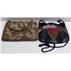 Image 1 : 2X VINTAGE BEADED PURSES
