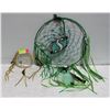 Image 1 : LARGE SASKATCHEWAN BEADED DREAM CATCHER,