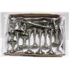 Image 1 : LARGE LOT OF CANDLE STICK HOLDERS WITH TULIP