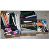 Image 1 : 3 BOXESS OFFICE SUPPLIES & BINDERS