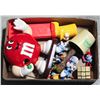 Image 1 : SMURFS, GROOT, M&M'S, BART LARGE PEZ, RUBIX CUBE &