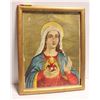 Image 1 : ANTIQUE 1912 VIRGIN MARY PICTURE-ESTATE