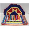 Image 1 : 4 PATCHWORK QUILT PLACEMATS & PATCHWORK TABLE