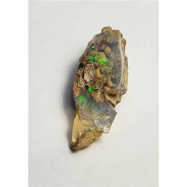 20)  NATURAL 10.5 CT ROUGH ETHIOPEAN FIRE OPAL.