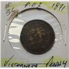 Image 1 : 27)  VICTORIAN 1871 PEI LARGE PENNY.