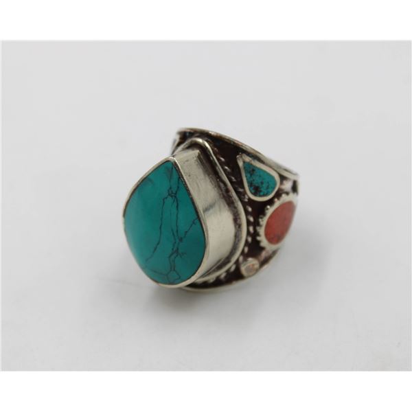 ESTATE MENS TORQUISE RING-ESTATE