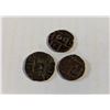 Image 1 : 1835-1910 ANTIQUE BHUTAN 1/2 RUPEE COINS