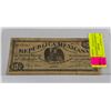 Image 1 : 1914 REPUBLICA MEXICANA 10 CENTAVOS NOTE