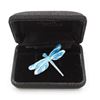 Image 1 : SILVER "980 A. MAYA MEXICO" DRAGONFLY BROOCH