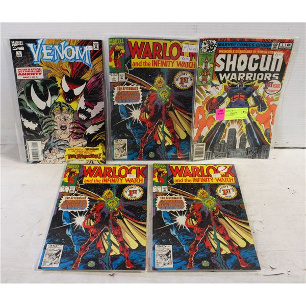 5 MARVEL COMICS