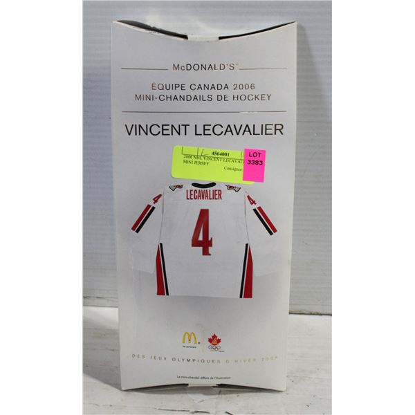 2006 NHL VINCENT LECAVALIER MINI JERSEY