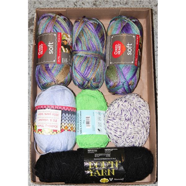KNITTING YARN SKEINS