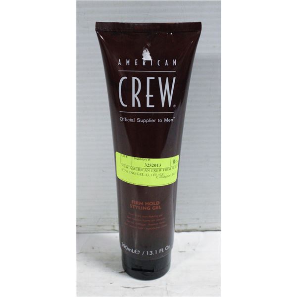 NEW AMERICAN CREW FIRM HOLD STYLING GEL 13.1 FL OZ